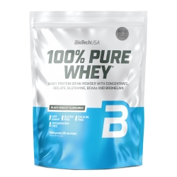 BioTech USA 100% Pure Whey 1000g Black biscuit