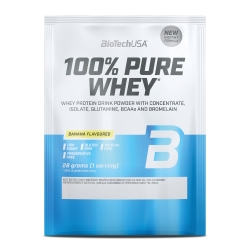 BioTech USA 100% Pure Whey 28g Banán