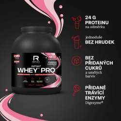 Reflex Nutrition Instant Whey PRO 2200 g jahoda malina