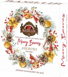 BASILUR Merry Berry Assorted Vol. I přebal 40 gastro sáčků