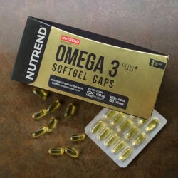Nutrend Omega 3 Plus Softgel Caps