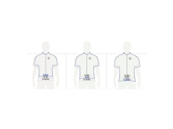 Unisex vesta SANTINI Magic Rain Blue L